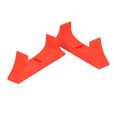 Imagem de ZJchao Suporte de Console Em u, Vertical, Horizontal, 3d, Impresso, Suporte de Resfriamento para Console Em u, Estável, Durável, Material Pegt 79x15x27mm (Vermelha)