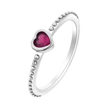 Imagem de Anéis De Zircônia Em Prata Esterlina 925 Para Mulheres, Joias Brilhant