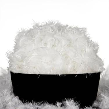 Imagem de MOOX Enchimento De Travesseiro Penas Ganso Para Projetos Diy, Mistura Natural 5% E 95% Penas, Macio Fofo, Perfeito Almofadas, Travesseiros, Roupa Cama, Sofá, Cama Cachorro, Estofamento, Artesanato (