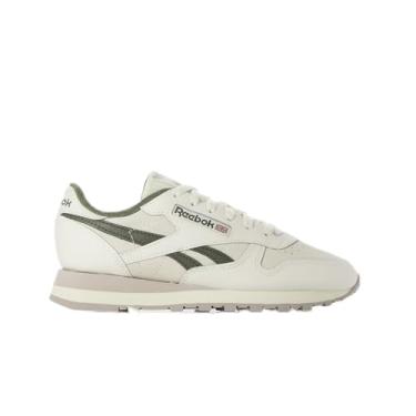 Imagem de Reebok Tênis masculino de cano baixo unissex adulto, Chalk Chalk Breakaway Verde, 10.5 Women/9 Men