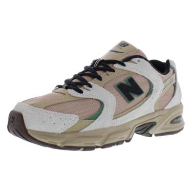 Imagem de New Balance Tênis masculino 530, Linho/incenso/cinza-acastanhado liso, 41