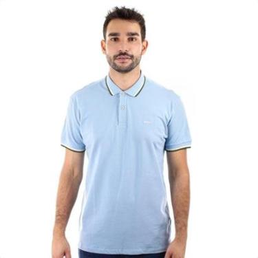 Imagem de Camisa Polo Colcci Azul Dusk - Masculina-Masculino