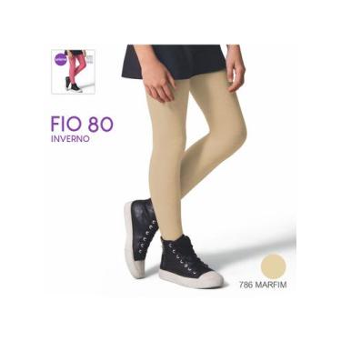 Imagem de Meia-Calça Selene 9555.002 Infantil Fio 80 Algodão T. P/EG, G, 001, 78