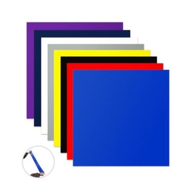 Imagem de MerryMade SportFlex Iron-On, 30.5 cm x 30.5 cm 6Packs - Vinil de transferência de calor HTV para roupas esportivas (multicolorido, 30.5 cm x 30.5 cm 8 folhas)