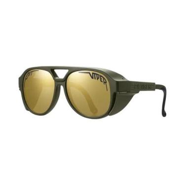 Imagem de Óculos De Sol Unissex Steampunk Pit Viper UV400 Para Ciclismo, Estilo 