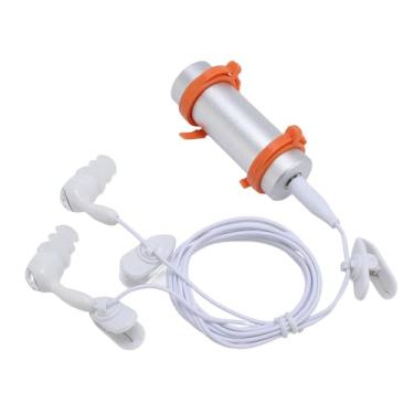 Imagem de Generic Reprodutor de Mp3 para Natação, 8gb, à Prova D'água, Com Fones de Ouvido à Prova D'água para Mergulho, Corrida, Surf, Reprodutor de Música Em Alumínio para Nadadores (Prata)