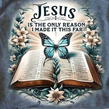 Imagem de Kits de arte de diamante Jesus Cristo para adultos, livros de borboletas, kits de pintura de diamante 5D para adultos iniciantes, faça você mesmo broca redonda completa pintura de pontos de diamante