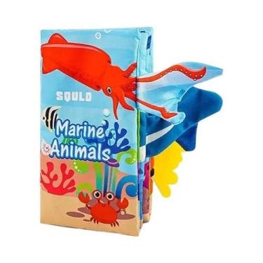 Imagem de Conjunto De Livros De Tecido Sensorial Interativos Para Bebês De 0 a 1