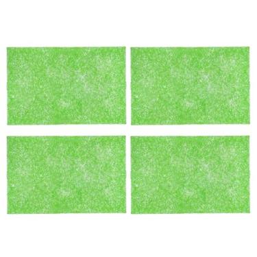 Imagem de Forros De Frigorífico | 4 Peças Não Adesivo E Lavável | Forros para Gavetas e Prateleiras do Frigorífico | Para Despensa, Debaixo da Pia, Escritório em Casa, Apartamento Proteção e