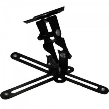 Imagem de Suporte De Teto Para Projetor Sbrp757 Preto Brasforma