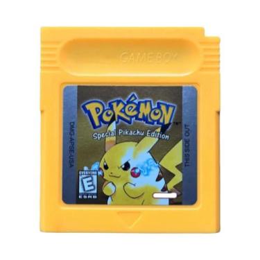 Imagem de Cartucho GBC Da Série Pokémon Vermelho Azul Cristal Dourado Prata Amar