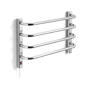 Imagem de Aquecedor Toalhas Térmico Cromado Mini Pequeno 220v Direito - Flape