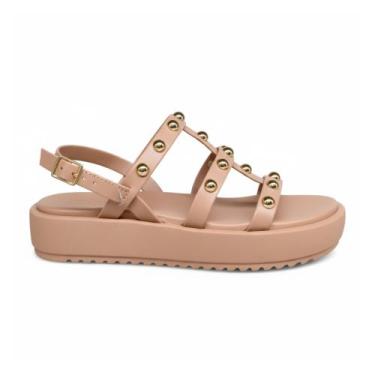 Imagem de Sandália Papete Moleca Feminina Adulto Original, Nude, 35