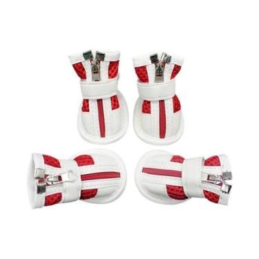 Imagem de Tênis Respirável Para Animais De Estimação, Sapatos Antiderrapantes Pa