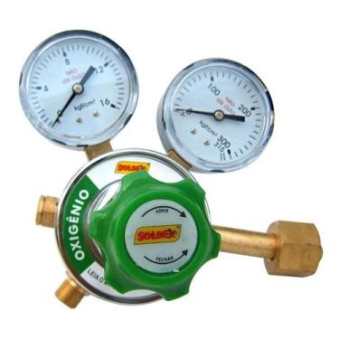 Imagem de Regulador de Pressão Para Cilindro de Oxigênio S-102 Soldex