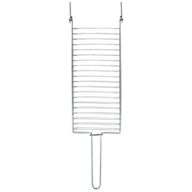 Imagem de Kit Preparo Churrasco 3Pcs Churrasqueira Grelha Espeto 55Cm - MOR