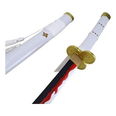Imagem de Espada Katana Zoro One Piece Habakiri Decorativa Bambu Roxo - Tenda Me
