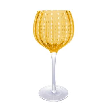 Imagem de Taça Para Vinho De Vidro Orquídea âmbar 450ml Wolff