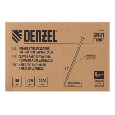 Imagem de Pregos Galvanizados para Pregador 50mm x 2.9mm 2000un Denzel