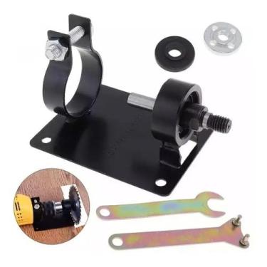 Imagem de Adaptador Suporte de bancada Para Disco De Corte Para Furadeira Parafu