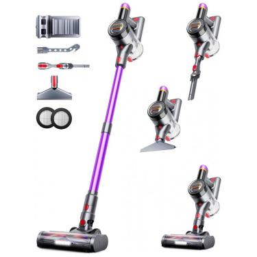 Imagem de Aspirador Sem Fio VIAFLY Roxo 45kPa 550W Auto-Suportado LED Anti-Emaranhado V16PRO-new...