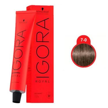 Imagem de Igora Royal Schwarzkopf Coloração Professional 7-0 60g - Schwarzkopf P