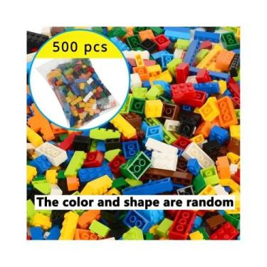 Imagem de Conjunto De Blocos De Montar Educacionais DIY Para Crianças, Clássico 