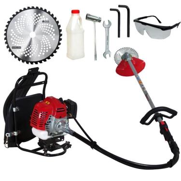 Imagem de Roçadeira Costal Kawashima KW2600C Premium 25,4cc 2 Tempos Motor M2600 Resistente e de Alta Durabilidade