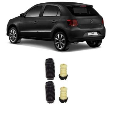 Imagem de Kit Batente Traseiro Gol G6 2013 Até 2019 - O Par - Impacto