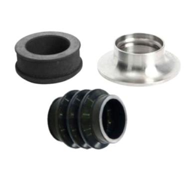 Imagem de Kit anel carbono / espelho / borracha 130 / 155 / 185 (59,9mm) - IMPAK