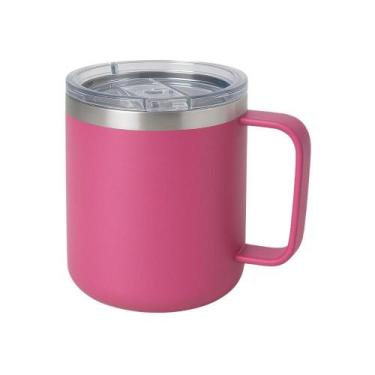 Imagem de Copo Caneca Termico 413ml Aço Inox Com Tampa Bmp1617 - Bruthal, Rosa E