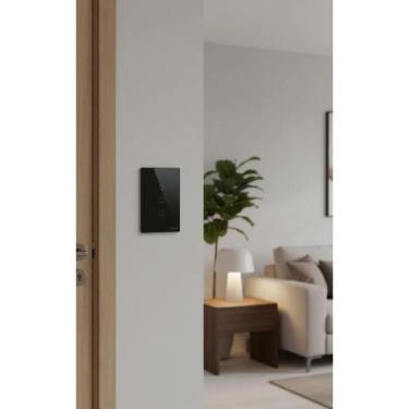Imagem de 2x Interruptor Inteligente 3 Botões Touch Wi-Fi Bivolt 110V/ - Congrat