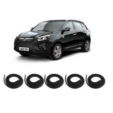 Imagem de Kit Borracha Vedação Das 4 Portas + Borracha Do Porta Malas T6 2013 à 