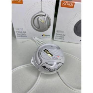 Imagem de Fone Ouvido Kaidi Kd-799 Bluetooth 5.3 Touch Não Intrusivo Cor:Branco,