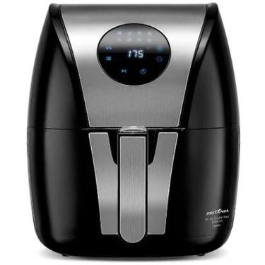 Imagem de Fritadeira Elétrica Britânia Air Fryer Digital 5L BFR41PI  Preto/Inox 