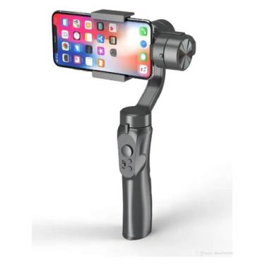 Imagem de Estabilizador Gimbal H4 3 Eixos Para Smartphone Android Ios Cor Preto 