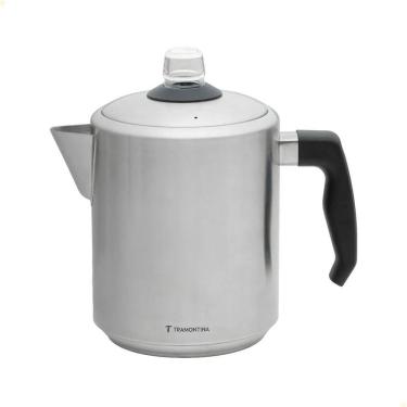Imagem de Cafeteira Percoladora Tramontina Em Aço Inox Com Cabo De Baquelite 2 Litros 61768030
