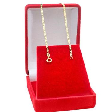 Imagem de Pulseira De Ouro 18k Masculina Piastrine 20cm Maciça - DR Joias