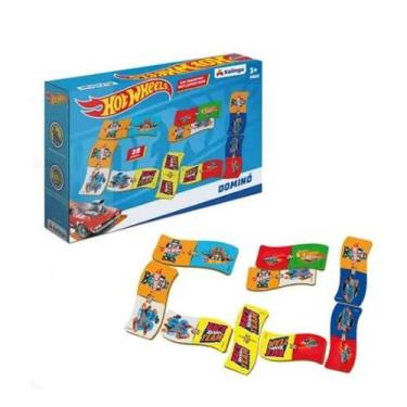 Imagem de Domino hot wheels 22565  XALINGO, Azul