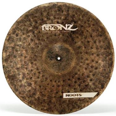 Imagem de Ride Bronz Cymbals Roots Formula Series 24 em Bronze B20 by Odery BRZ-