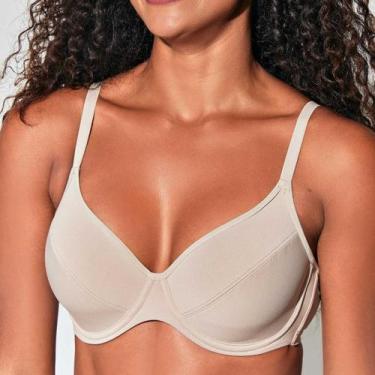 Imagem de Sutiã Reducer com Aro sem Bojo Liz Lingerie 51247, 46B, Sépia