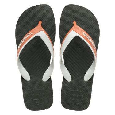 Imagem de Chinelo Dual Verde Oliva 37/38 Havaianas
