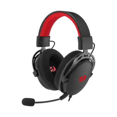 Imagem de Headset Gamer Redragon Cragblade 53mm Microfone Removível Preto - H541
