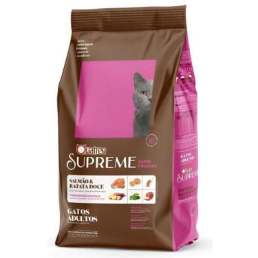 Imagem de Ração Quatree Gatos Sabor Salmão E Batata Doce 10,1Kg
