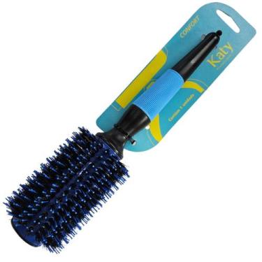 Imagem de Escova de Cabelo Ceramic Confort 33mm Azul Katy Ref. 129007