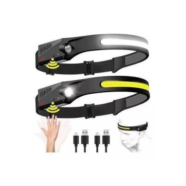 Imagem de Lanterna de Cabeça Led Bateria Recarregavel KA-L1512 - Kapbom