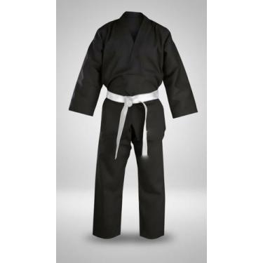 Imagem de Kimono Jiu Jitsu Infantil Reforçado Brim + Faixa - Congratulations Sto