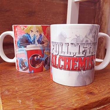 Imagem de Caneca Fullmetal Alchemist Personalizada em Porcelana (Edward Elric) - Presente Anime/Geek/Nerd