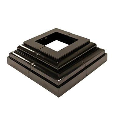 Imagem de Nuvo Iron Capa decorativa para placa de postes da UPPC, preta