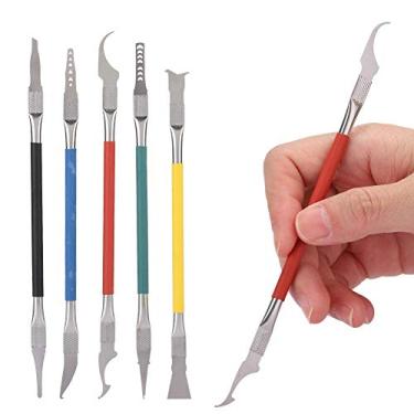Imagem de Conjunto de roedores de metal com 125 5 pontas duplas, rotor profissional de abertura de frigideira, kit de acessórios de remoção de chip de placa principal para celular, Wendryewdgb630vk-11